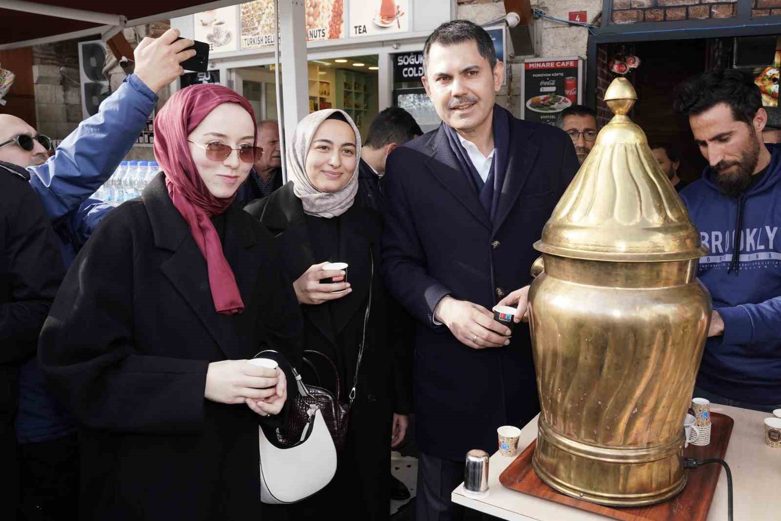 Murat Kurum, cuma namazını Ayasofya Camii’nde kıldı