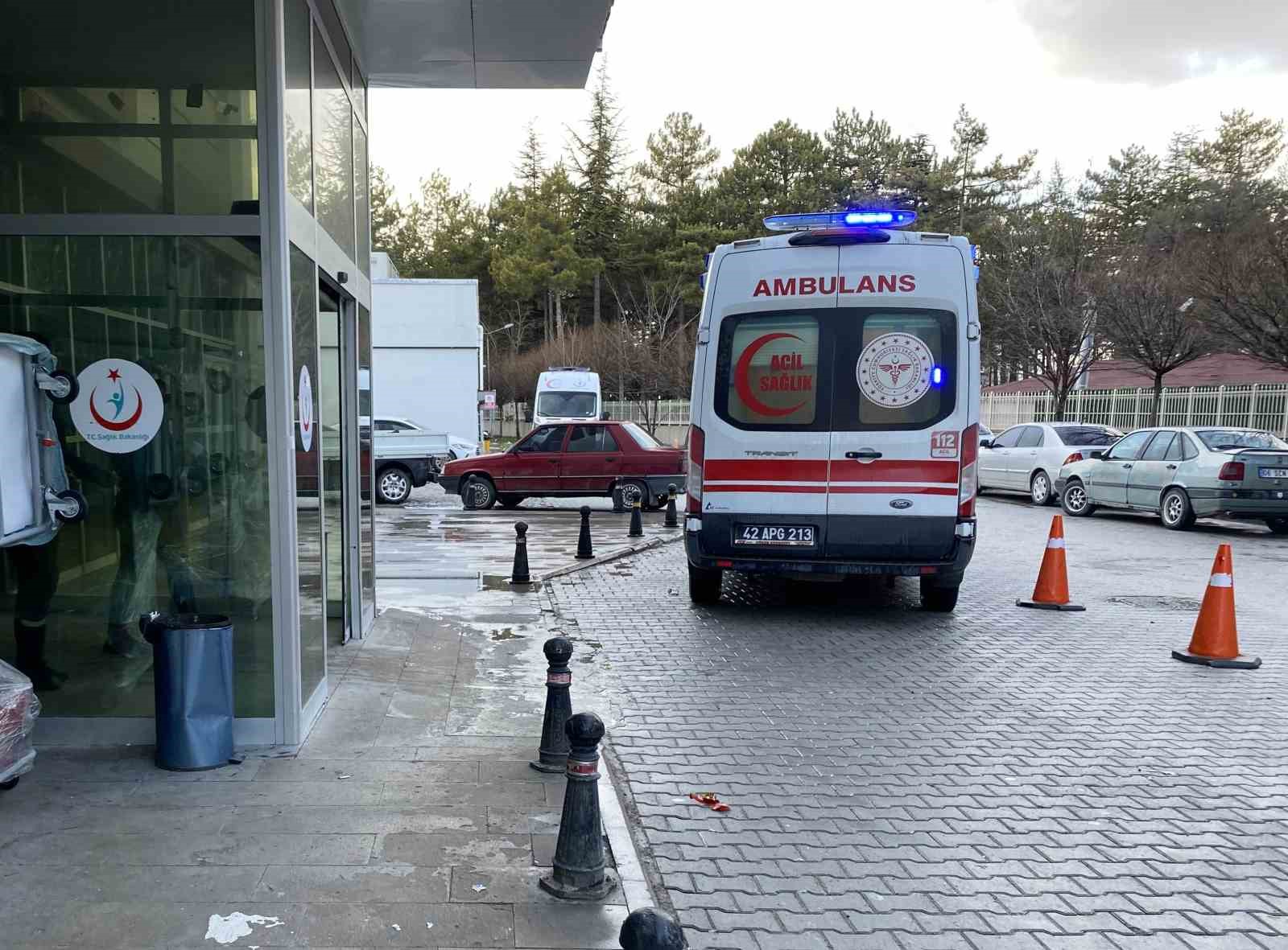 Konya’da meydana gelen trafik kazasında bir kişi yaralandı.