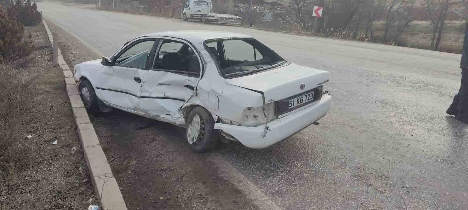 Malatya’da meydana gelen trafik kazasında kamyon ile otomobil çarpıştı, 1 kişi yaralandı