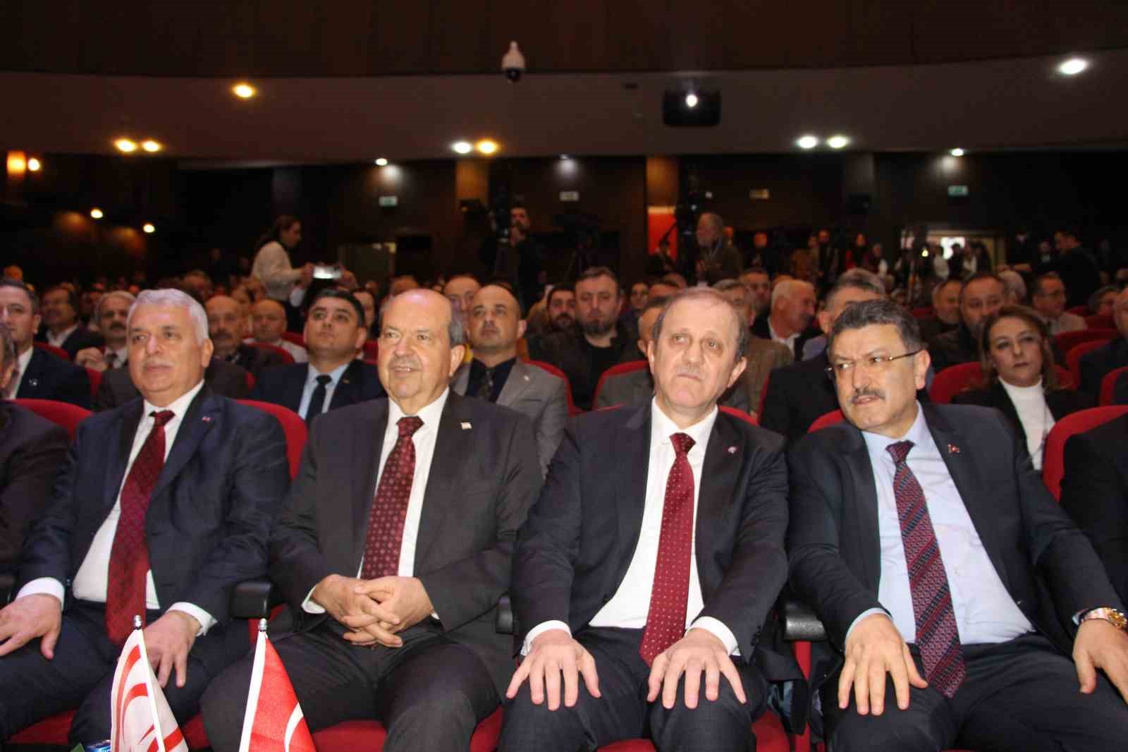 KKTC Cumhurbaşkanı Ersin Tatar’a KTÜ’de Fahri Doktora Ünvanı Verildi