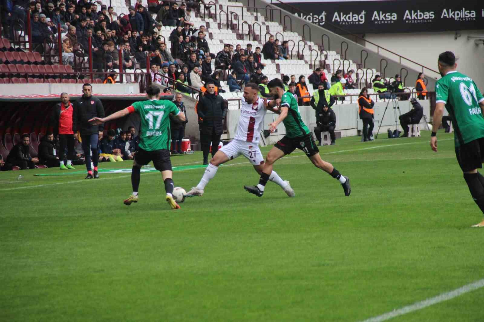 Elazığspor, TFF 3. Lig’de Amasyaspor’u 2-1 mağlup etti