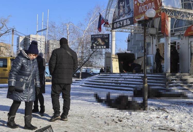 Donetsk’e yapılan saldırıda can kaybı 25’e çıktı