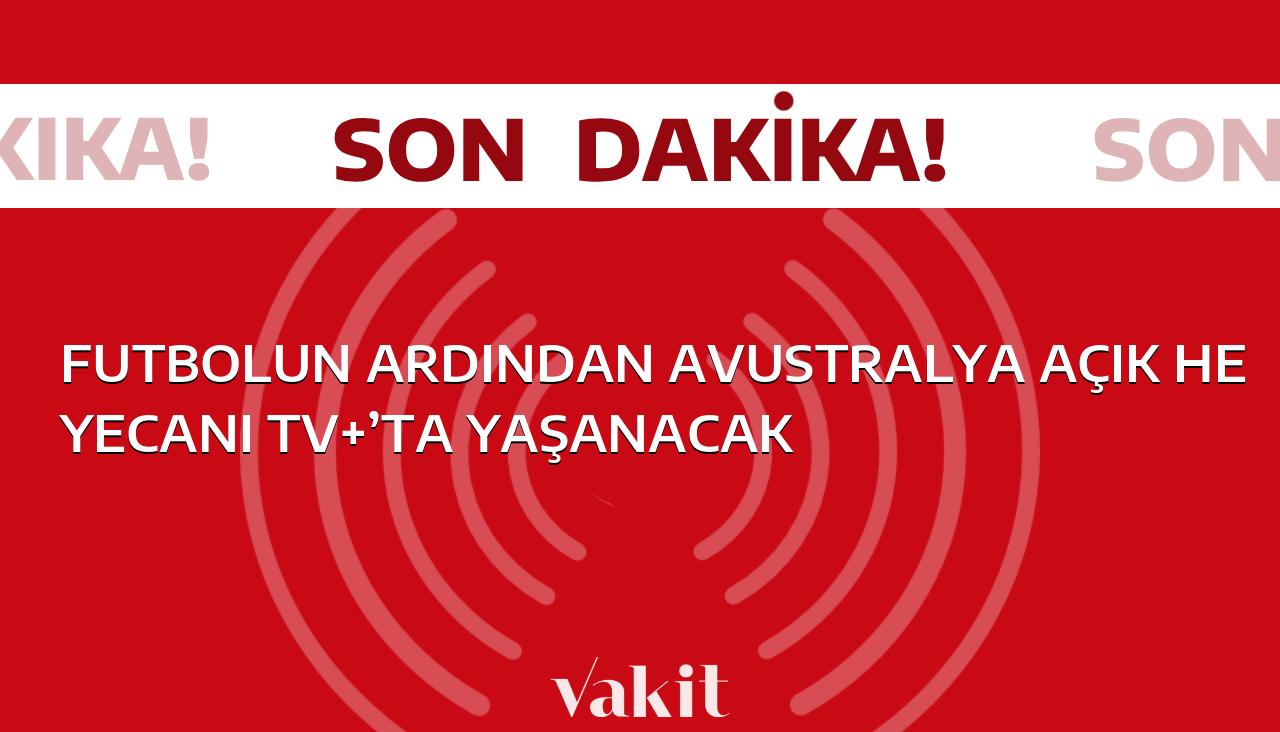 Avustralya Açık Tenis Turnuvası, TV+ Platformunda Heyecan Dolu Anlatımlarla İzleyicilerle Buluşacak!