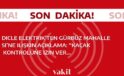 Dicle Elektrik’ten Gürbüz Mahallesi’ne ilişkin açıklama: “Kaçak kontrolüne izin verilmemesi hizmeti aksatıyor”