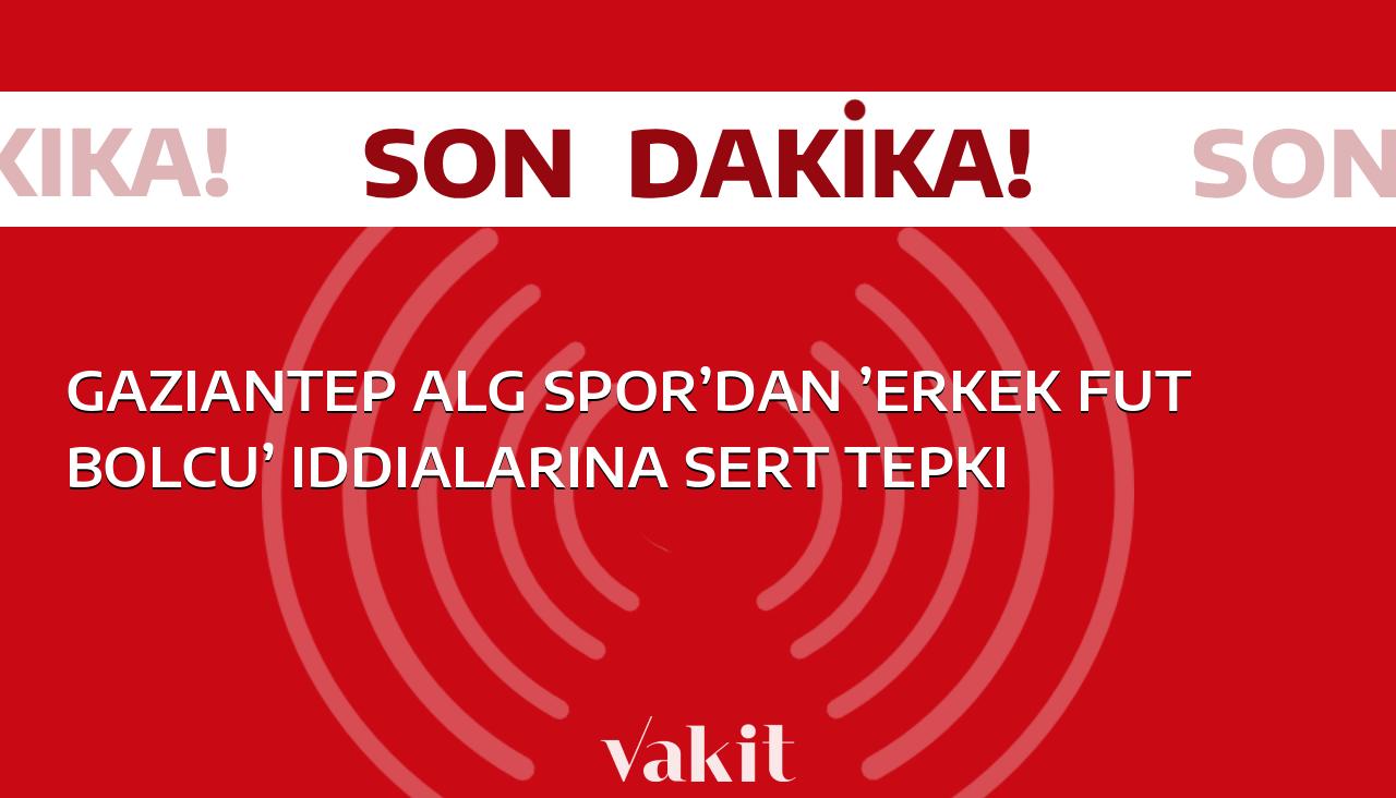 Gaziantep ALG Spor Kulübü, “erkek futbolcu” iddialarına karşı güçlü bir tepki gösterdi