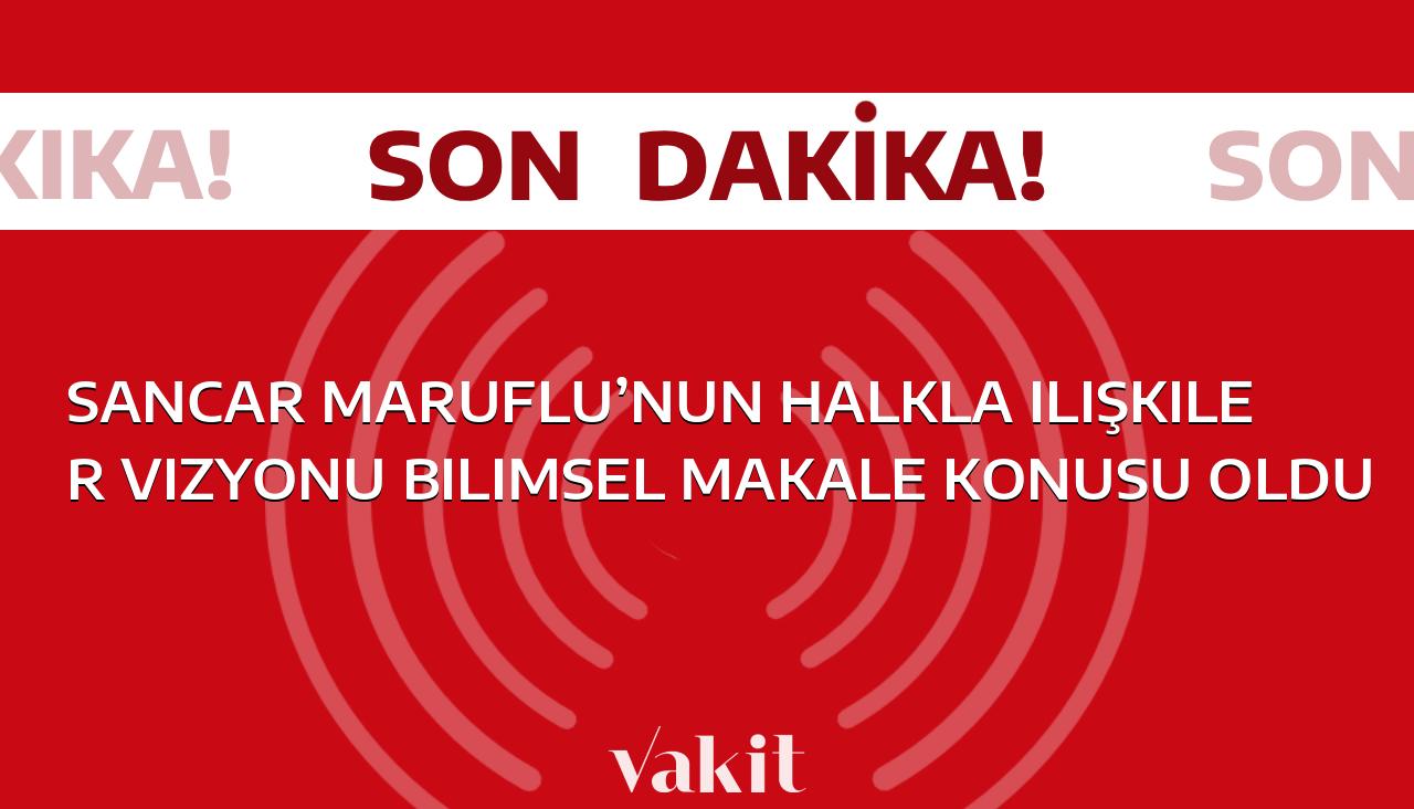 Sancar Maruflu halkla ilişkiler alanında yapmış olduğu çalışmaların bilimsel bir makale konusu haline geldi.