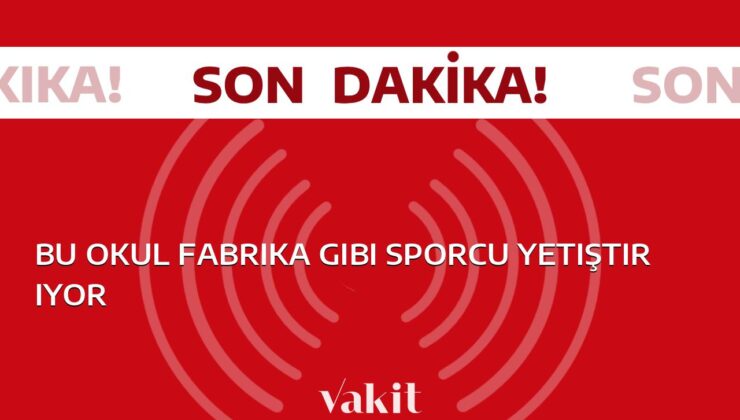 Bu spor okulu, fabrika gibi yetenekli sporcular yetiştiriyor