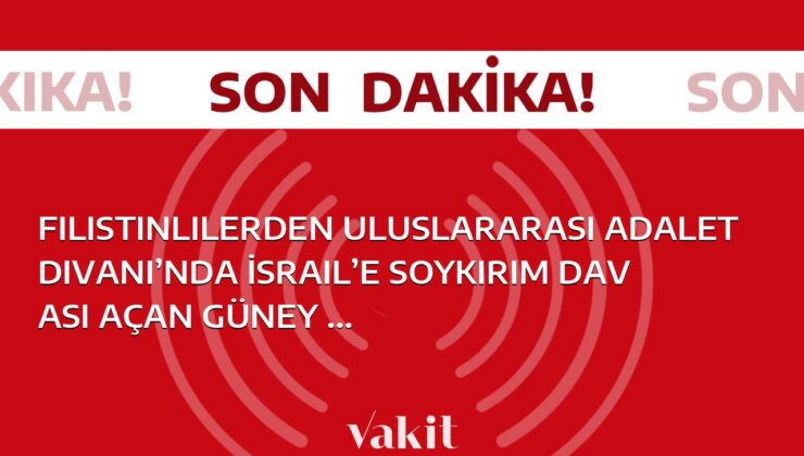 Filistinlilerin, Güney Afrika’nın Uluslararası Adalet Divanı’nda İsrail’e karşı soykırım davası açmasıyla desteklendiği bir haber.