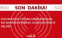 Polonya’da eski İçişleri Bakanı Kaminski, açlık grevi eylemi başlattı