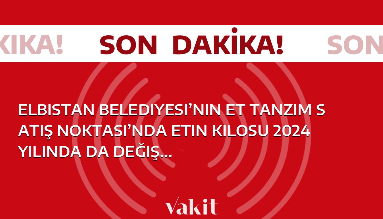 Et Tanzim Satış Noktası’nda 2024’te de Etin Kilo Fiyatı Aynı Kaldı