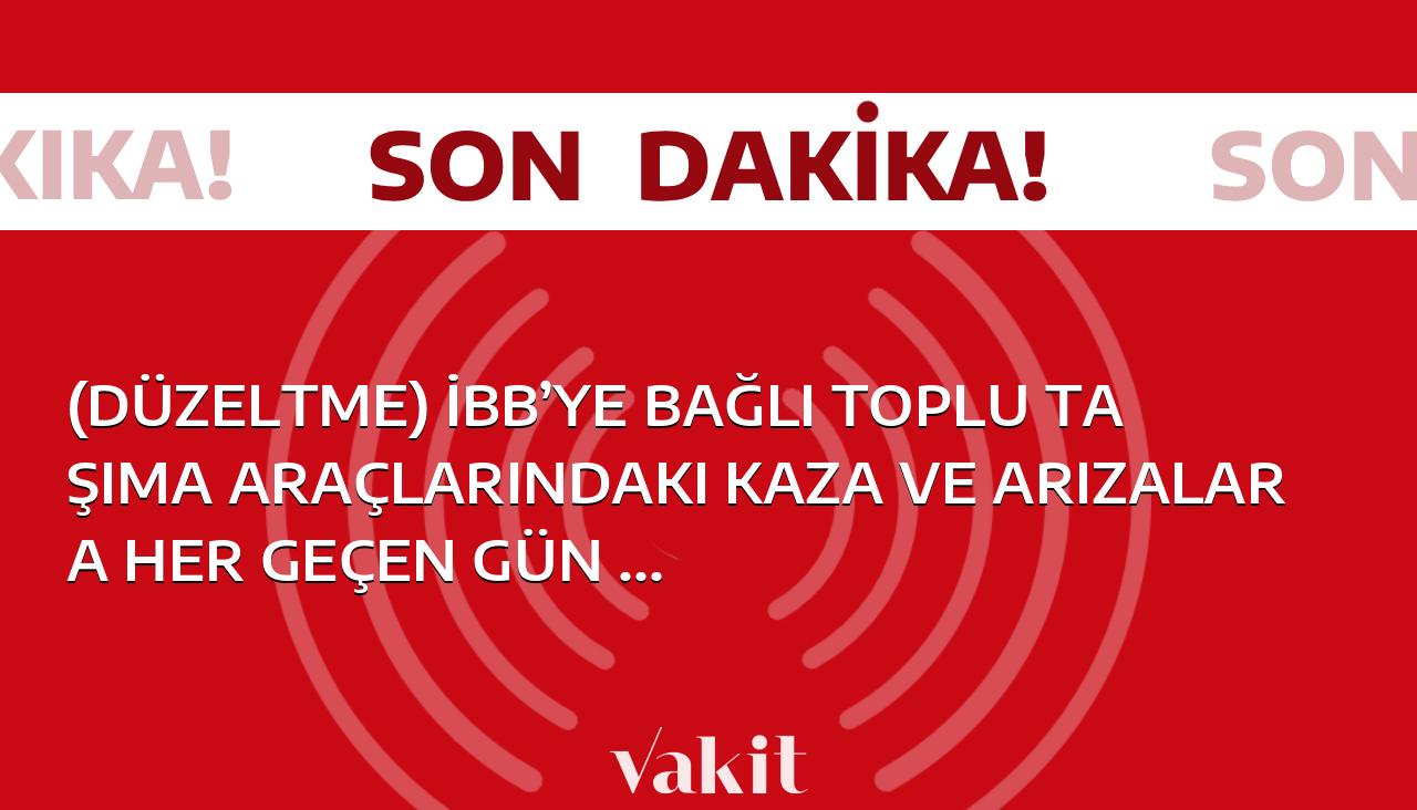 Her gün yeni bir kaza veya arıza: İBB’ye bağlı toplu taşıma araçları sorunlarla boğuşuyor