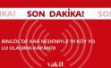 Bingöl’de kar nedeniyle 91 köy yolu ulaşıma kapandı