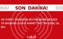 Ahmet Metin Genç, Trabzon Büyükşehir Belediye Başkan Adayı olarak seçildi.