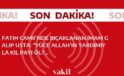 Fatih Camii’nde bıçaklanan İmam Galip Usta: “Yalnızca Yüce Allah’ın yardımıyla kıl payı ölümden kurtuldum”