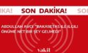 Abdullah Avcı: “Bakasetas hakkında net bir bilgiye sahip değilim, ” açıklamasını yaparken detay verdi.”