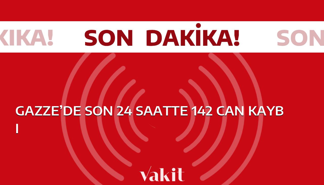 Gazze’de Son 24 Saatte 142 Kişi Hayatını Kaybetti