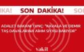 Adalet Bakanı Tunç: “AİHM, Kavala ve Demirtaş davalarını siyasi bir perspektifle ele alıyor”