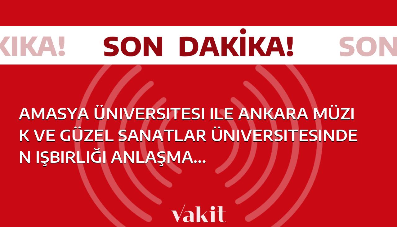 Amasya Üniversitesi, Ankara Müzik ve Güzel Sanatlar Üniversitesi ile işbirliği anlaşması imzaladı