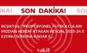 Beşiktaş’ın genç futbolcusu Kerem Atakan Kesgin, EMS Yapı Sivasspor’a geçici transfer oldu!