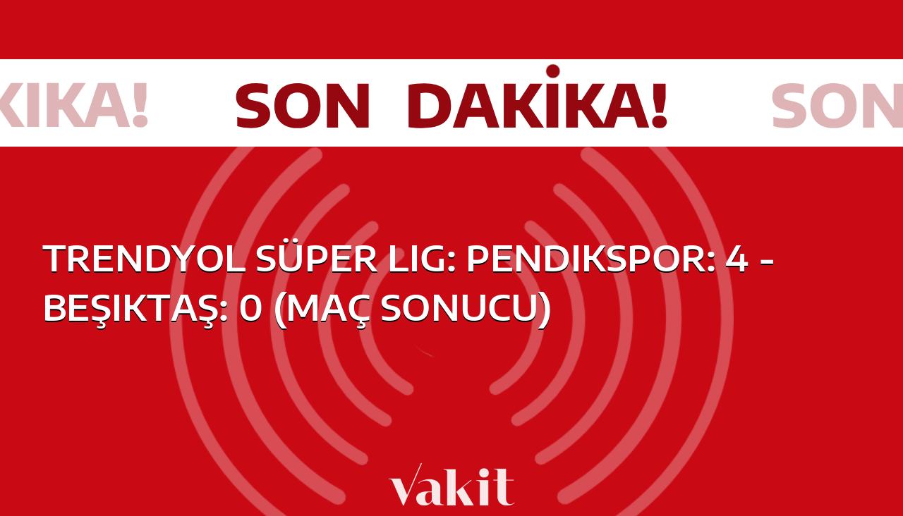 Pendikspor’un Galibiyet Şoku: Beşiktaş’a 4-0!