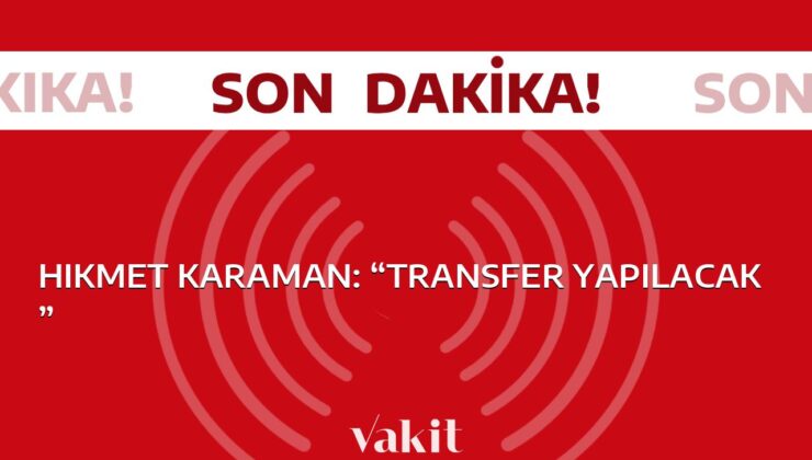 Tecrübeli Teknik Direktör Hikmet Karaman, “Transfer planları yapılacak” açıklamasında bulundu.