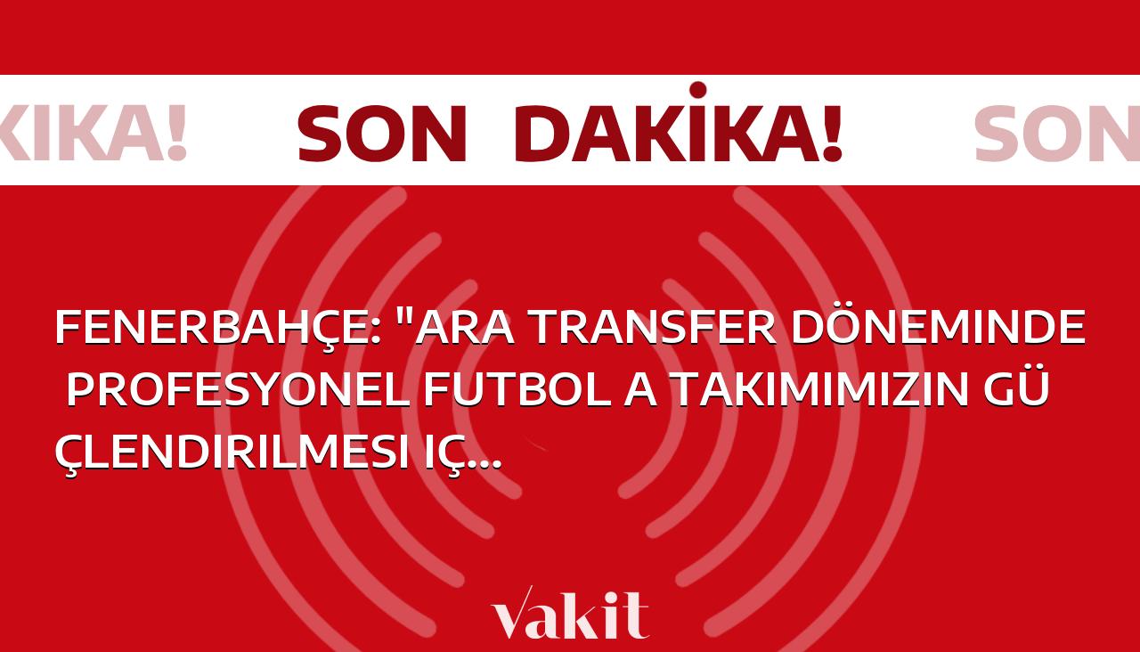 Fenerbahçe, transfer çalışmalarını sürdürerek Profesyonel Futbol A Takımı’nı güçlendirmek amacıyla AC Milan’ın orta saha oyuncusu Rade Krunic ile prensip anlaşmasına vardı. Kulüp, futbolcunun sağlık kontrolleri ve detaylı görüşmeleri için bugün İstanbul’a gelmesini bekliyor.